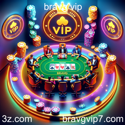 A Emoção dos Jogos de Poker no Bravg VIP